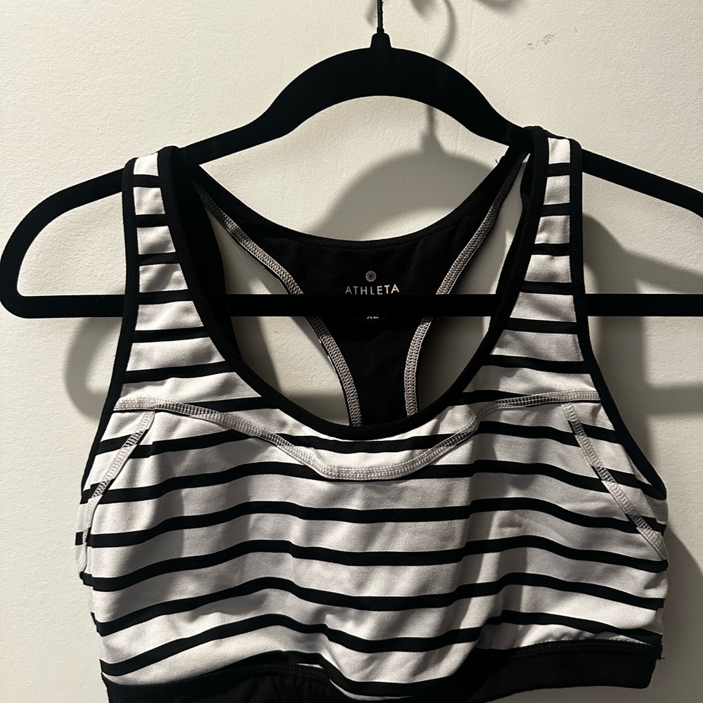 Athleta Tripe Dare Sports Bra